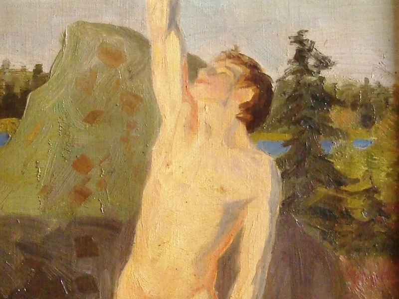 1873-August Johnsson - Modello